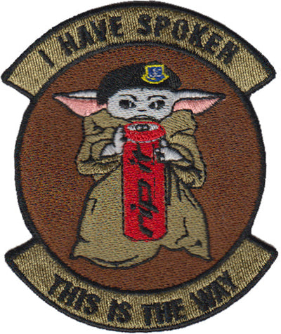 BABY YODA GLOW IN THE DARK PATCH - Beret and Rip It